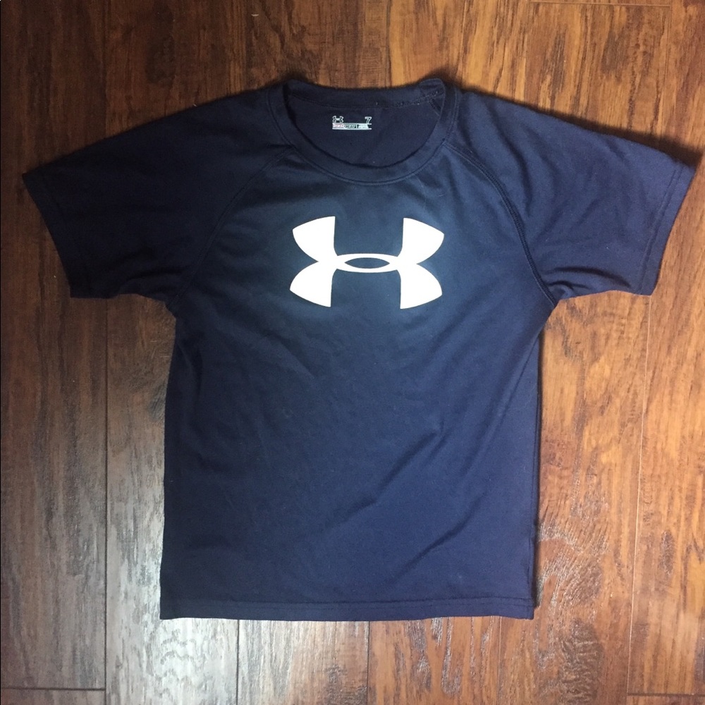 Boys Under Armour T-Shirt Heat Gear